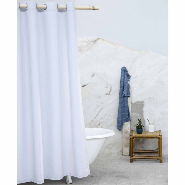 Κουρτίνα Μπάνιου (180x200) Nima Bath Essential Grey