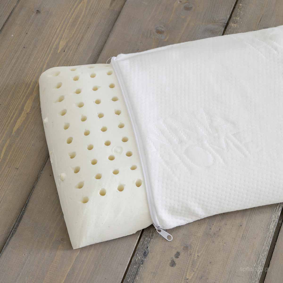 Μαξιλάρι Ύπνου Ανατομικό Μέτριο (40×60) Nima Latex 123390