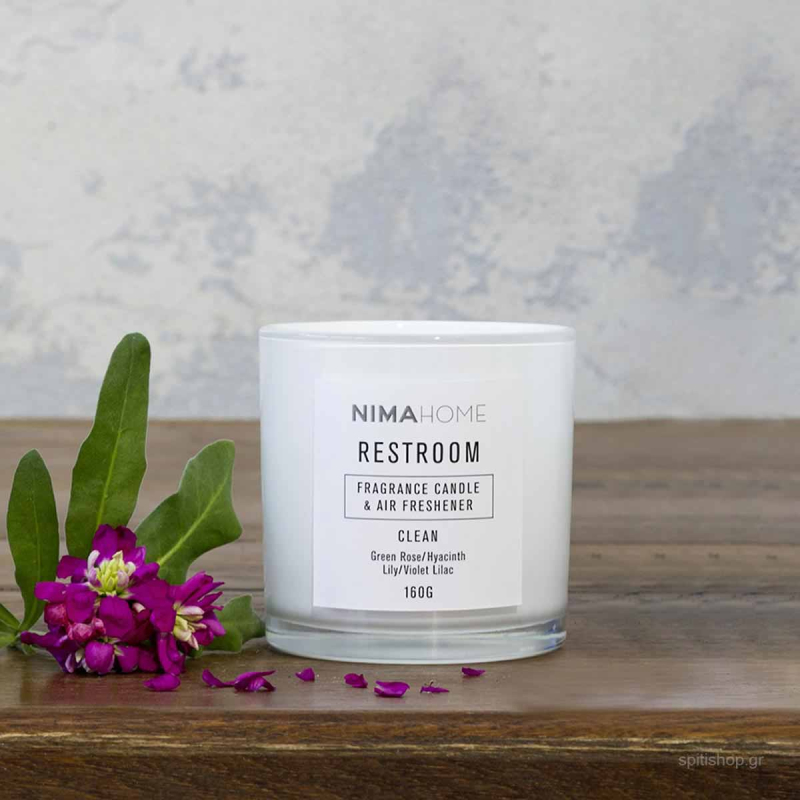 Κερί Αρωματικό Μπάνιου 160gr Nima Aroma Restroom