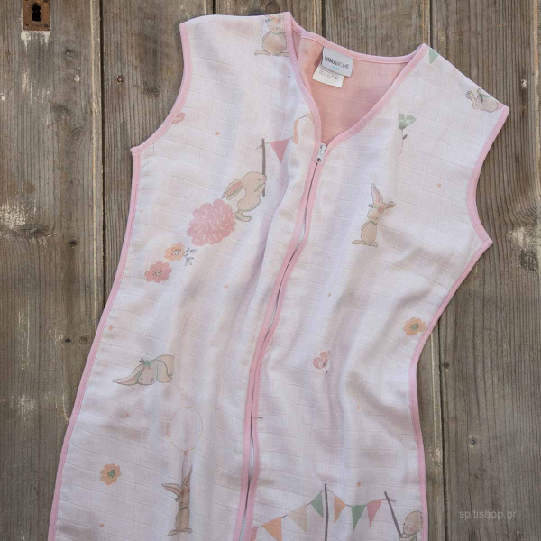 Καλοκαιρινός Υπνόσακος 1.3 Tog (6-18 Μηνών) Nima Baby Bunny Love