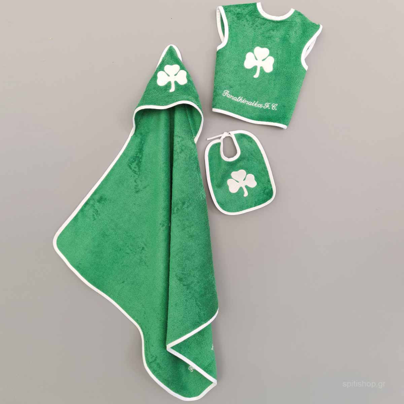 Βρεφικό Σετ Λουτρού Palamaiki Panathinaikos Baby Block