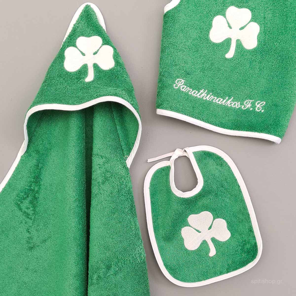 Βρεφικό Σετ Λουτρού Palamaiki Panathinaikos Baby Block