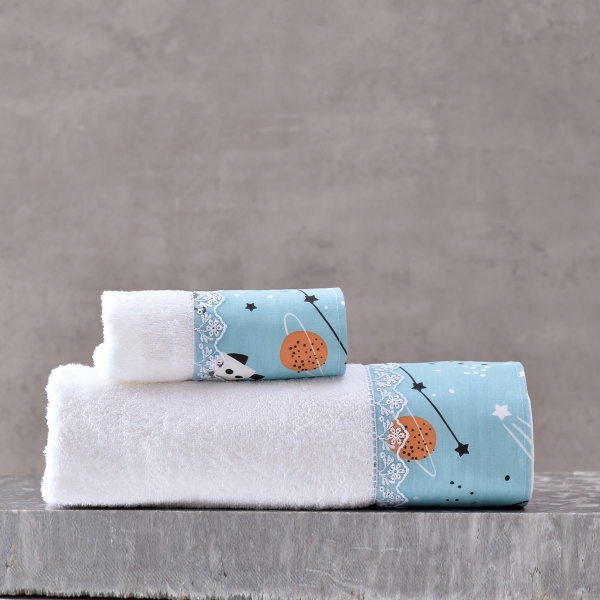 Βρεφικές Πετσέτες (Σετ 2τμχ) Rythmos Symbol Astroworld