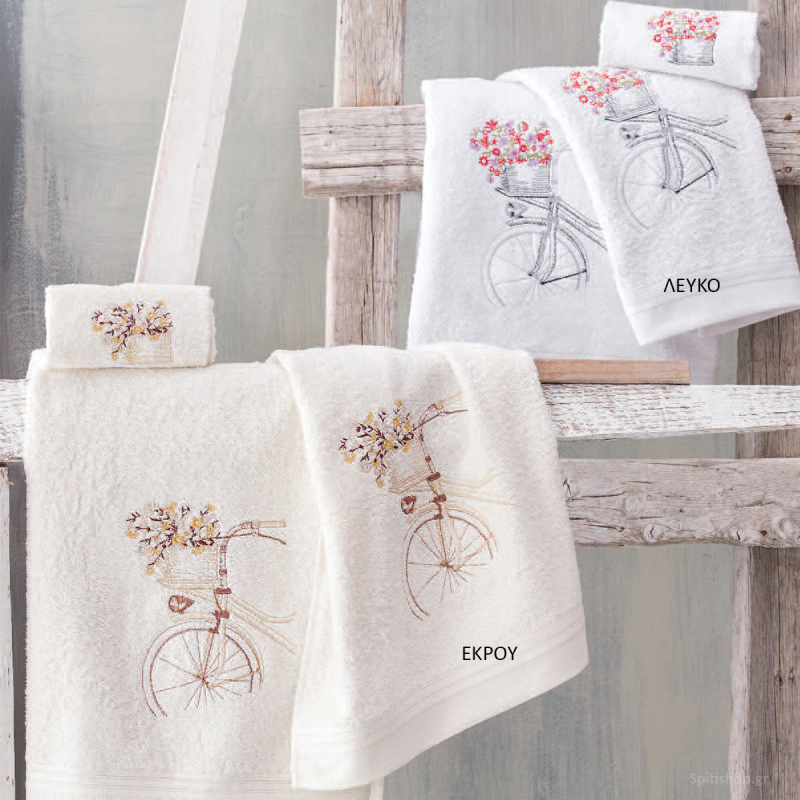 Πετσέτες Μπάνιου (Σετ 3τμχ) Rythmos Ava 470gsm