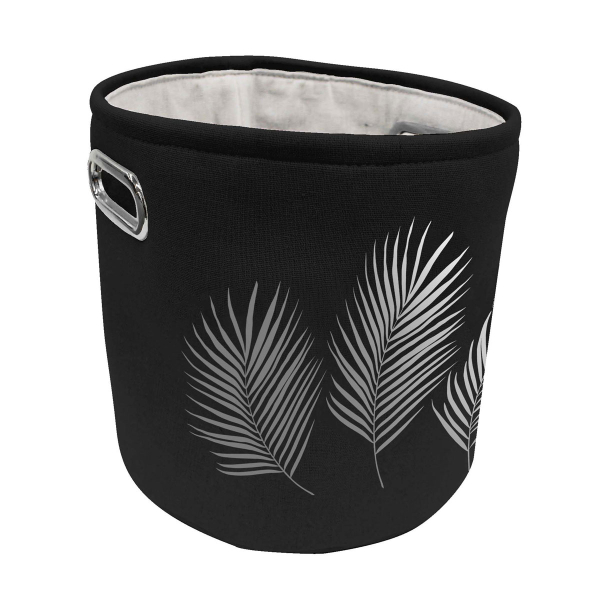 Καλάθι Αποθήκευσης (Φ27x26) L-C Orbella Noir/Argent 1801320
