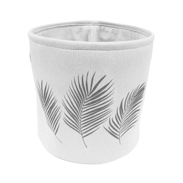 Καλάθι Αποθήκευσης (Φ27x26) L-C Orbella Blanc/Argent 1801321