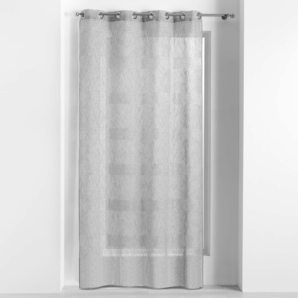 Κουρτίνα (140x280) Με Τρουκς L-C Ajourela Gris 1626637