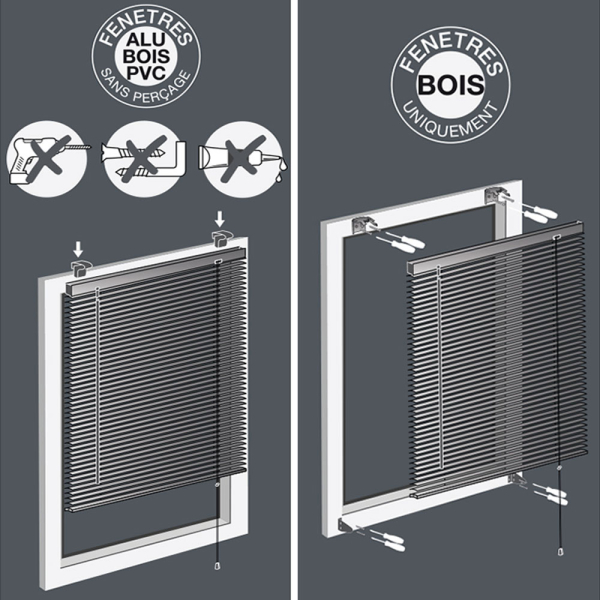Στόρι Με Περσίδες (90x130) L-C Venitien Anthracite 1950220