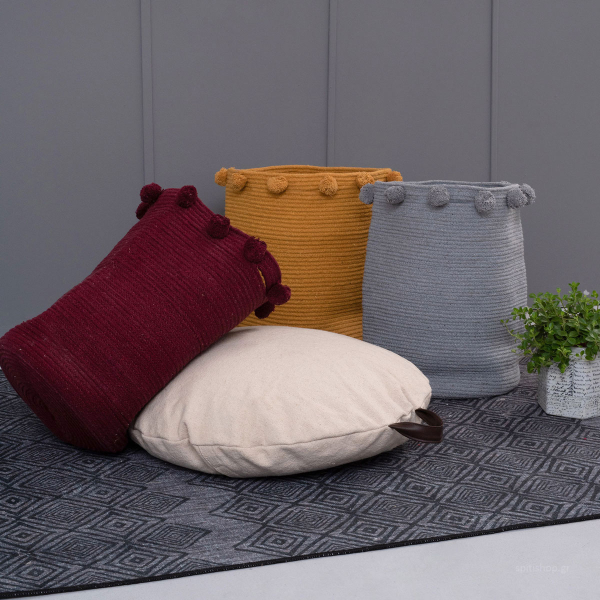 Καλάθι Αποθήκευσης (Φ30x40) Palamaiki Fountain Bordeaux