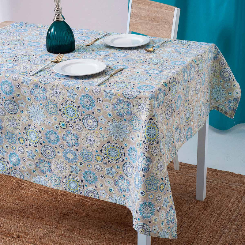 Τραπεζομάντηλο (135x180) Ravelia Loneta Aquarius 601