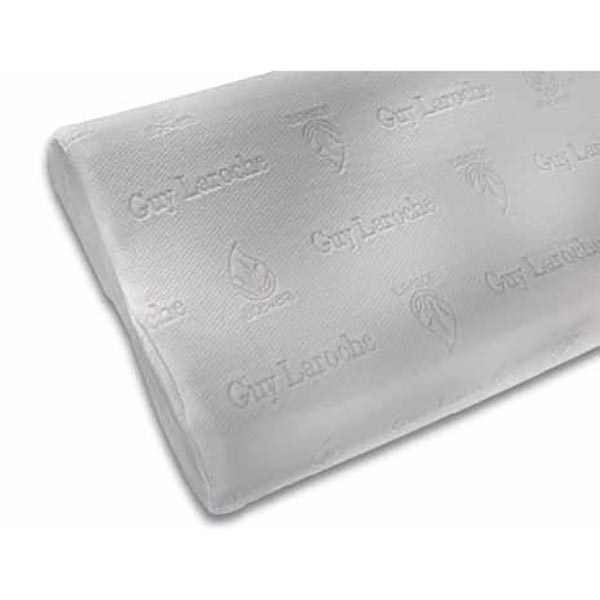 Μαξιλάρι Ύπνου Ανατομικό Σκληρό (40X60) Guy Laroche Visco Elastic Anatomic Memory Foam Home Λευκά Είδη Κρεβατοκάμαρας Μαξιλάρια Spitishop