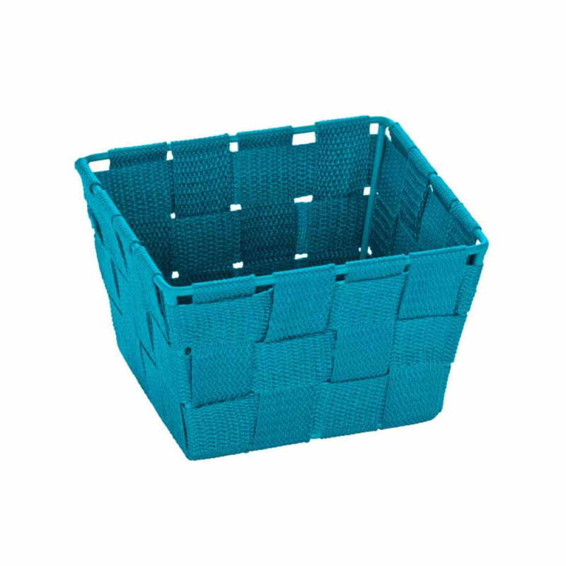 Καλάθι Αποθήκευσης (14x14x9) Wenko Adria Petrol 20363100