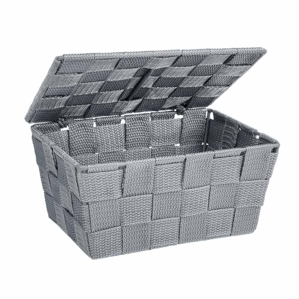 Κουτί Αποθήκευσης (19x14x10) Wenko Adria Grey 22793100