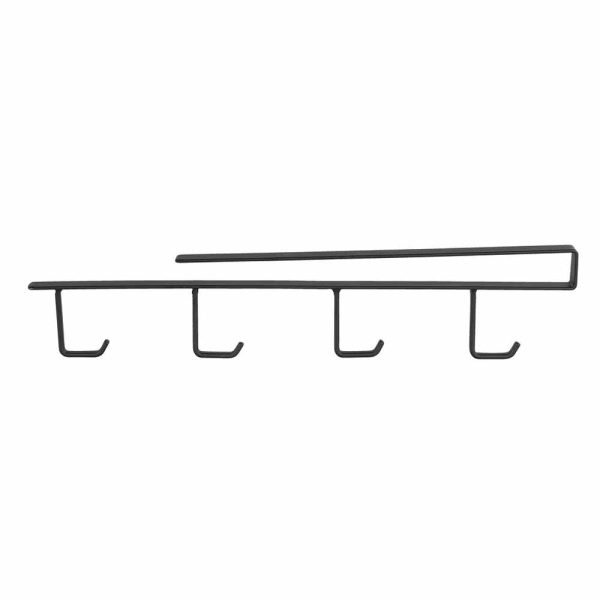 Σταντ/Κρεμάστρα Για 4 Φλυτζάνια/Κούπες Wenko Klea Black 53255100