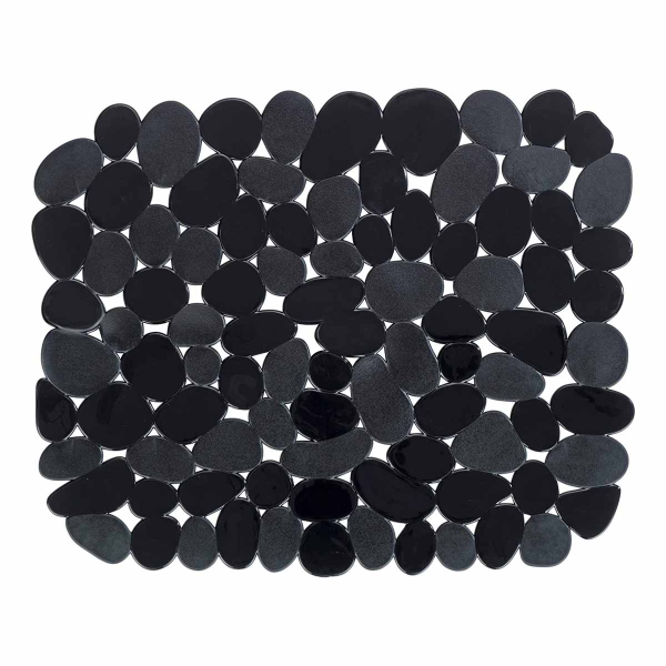 Χαλάκι Νεροχύτη (31x26) Wenko Stone Black 54696100