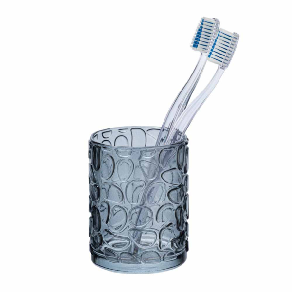 Ποτηροθήκη Μπάνιου Wenko Vetro Grey 24386100