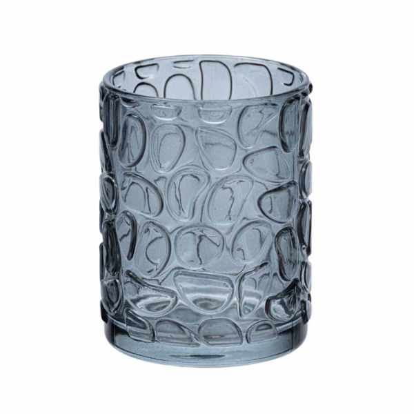 Ποτηροθήκη Μπάνιου Wenko Vetro Grey 24386100