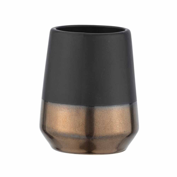 Ποτηροθήκη Μπάνιου Wenko Brandol Black 24361100