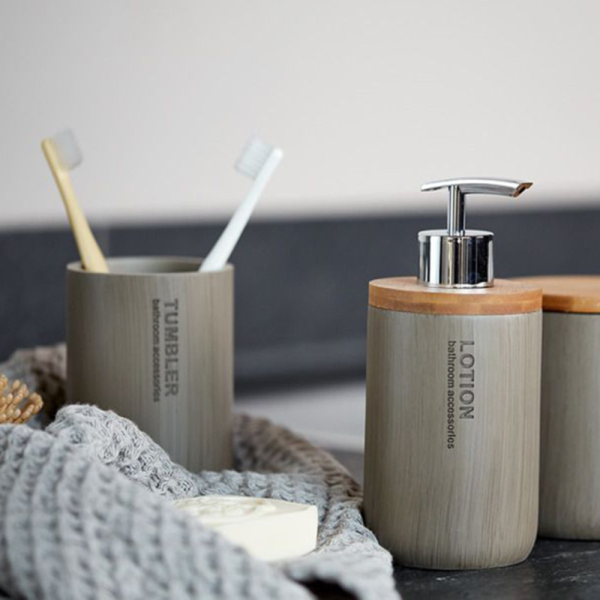 Ποτηροθήκη Μπάνιου Wenko Palo Taupe 22033100