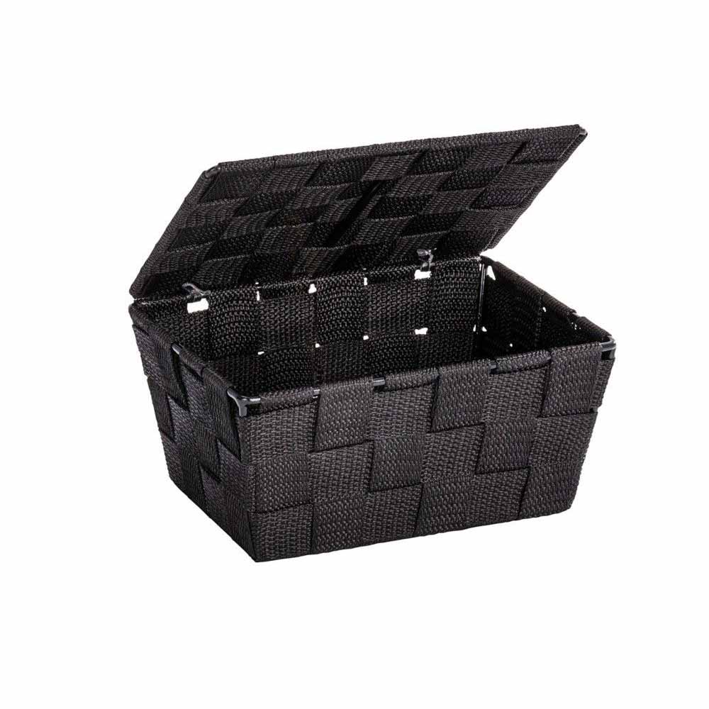 Κουτί Αποθήκευσης (19x14x10) Wenko Adria Black 22197100