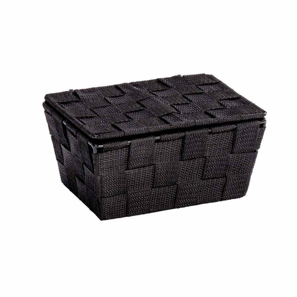Κουτί Αποθήκευσης (19x14x10) Wenko Adria Black 22197100