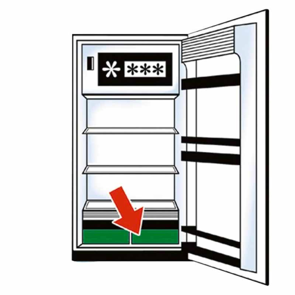 Αντιμουχλική Επιφάνεια Για Συρτάρια Ψυγείου (46x30) Wenko 2751011100