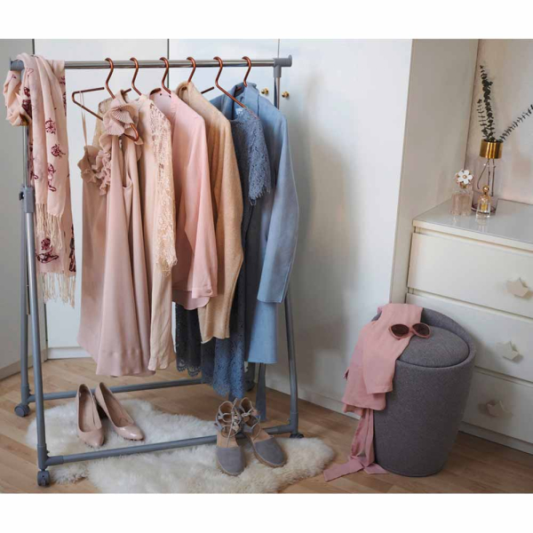 Κρεμάστρα Δαπέδου Τροχήλατη Wenko 4364100100