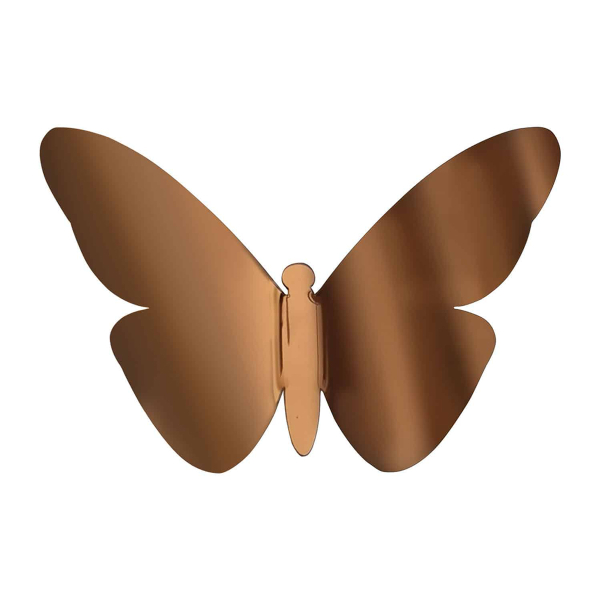 Αυτοκόλλητα Τοίχου Ango Bronze Butterflies 3D 24013
