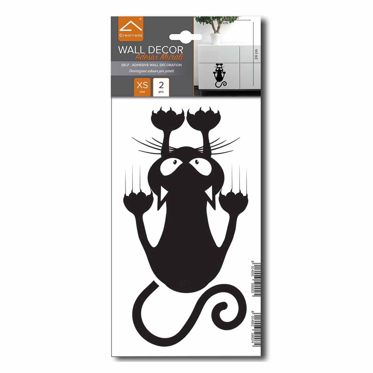Αυτοκόλλητο Τοίχου Ango Cat 59007 8014093590074 | Spitishop
