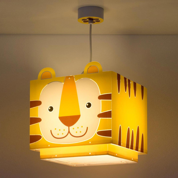 Παιδικό Φωτιστικό Οροφής Μονόφωτο Ango Little Tiger 64562