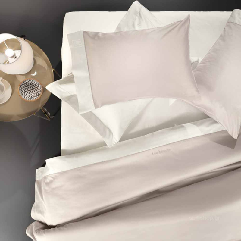 Σεντόνια King Size (Σετ) Guy Laroche Silky Natural/Ivory