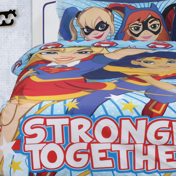 Σεντόνια Μονά (Σετ) Das Home Super Hero Girls 5005