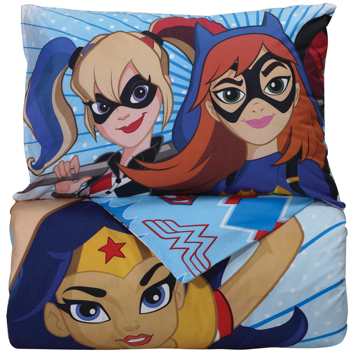 Σεντόνια Μονά (Σετ) Das Home Super Hero Girls 5005 Παιδικά Λευκά Είδη Spitishop