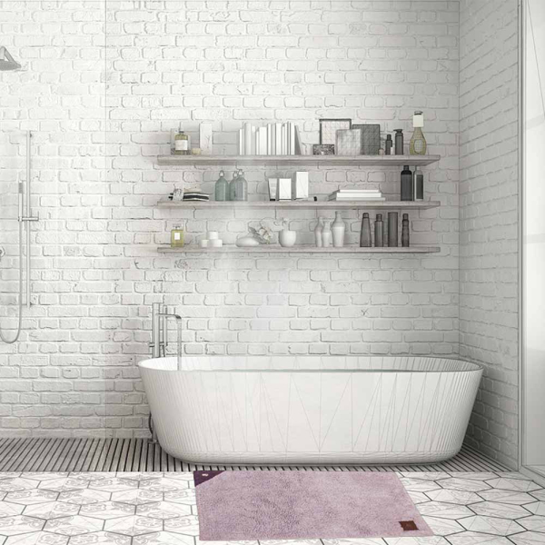 Πατάκι Μπάνιου (70x100) Greenwich Polo Club 2572 Lilac