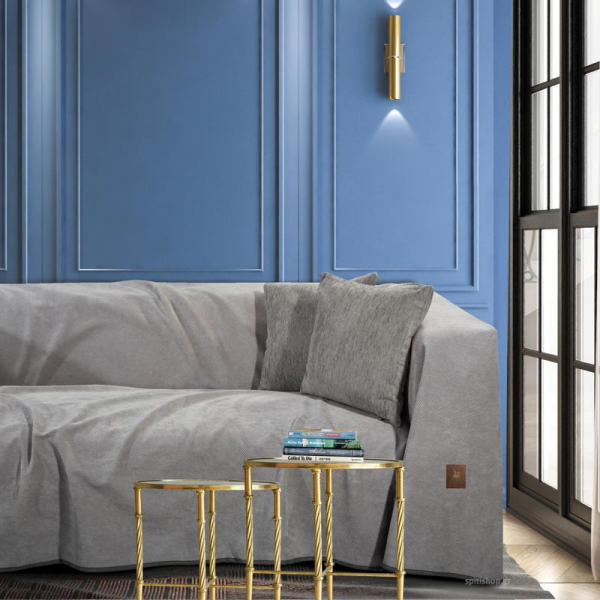 Ριχτάρι Καναπέ Τριθέσιου (180x300) Greenwich Polo Club 2733 Grey