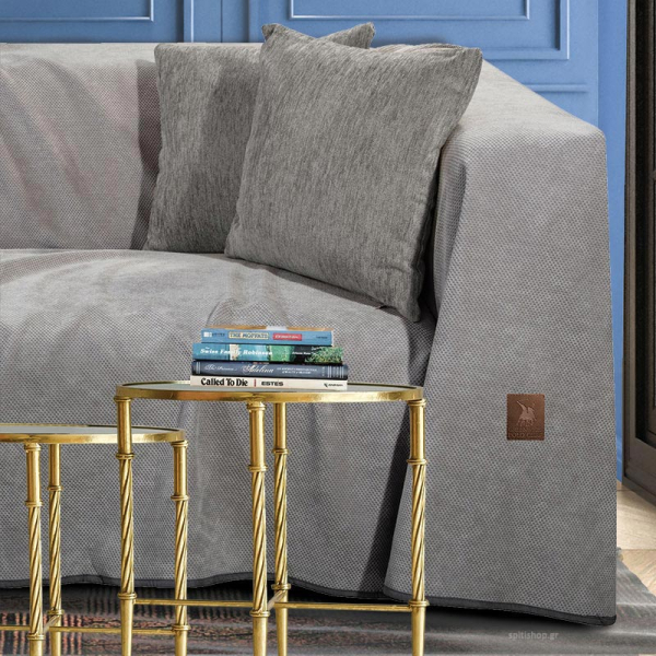 Ριχτάρι Καναπέ Τριθέσιου (180x300) Greenwich Polo Club 2733 Grey