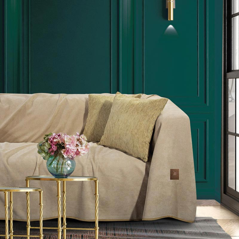 Ριχτάρι Καναπέ Τριθέσιου (180x300) Greenwich Polo Club 2734 Beige