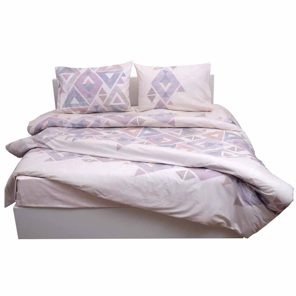 Παπλωματοθήκη Μονή (Σετ 160x240) Anna Riska Premium 5002 Beige