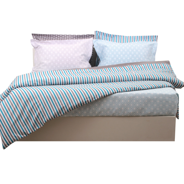 Σεντόνι King Size Επίπεδο (280x270) Anna Riska Mix & Match