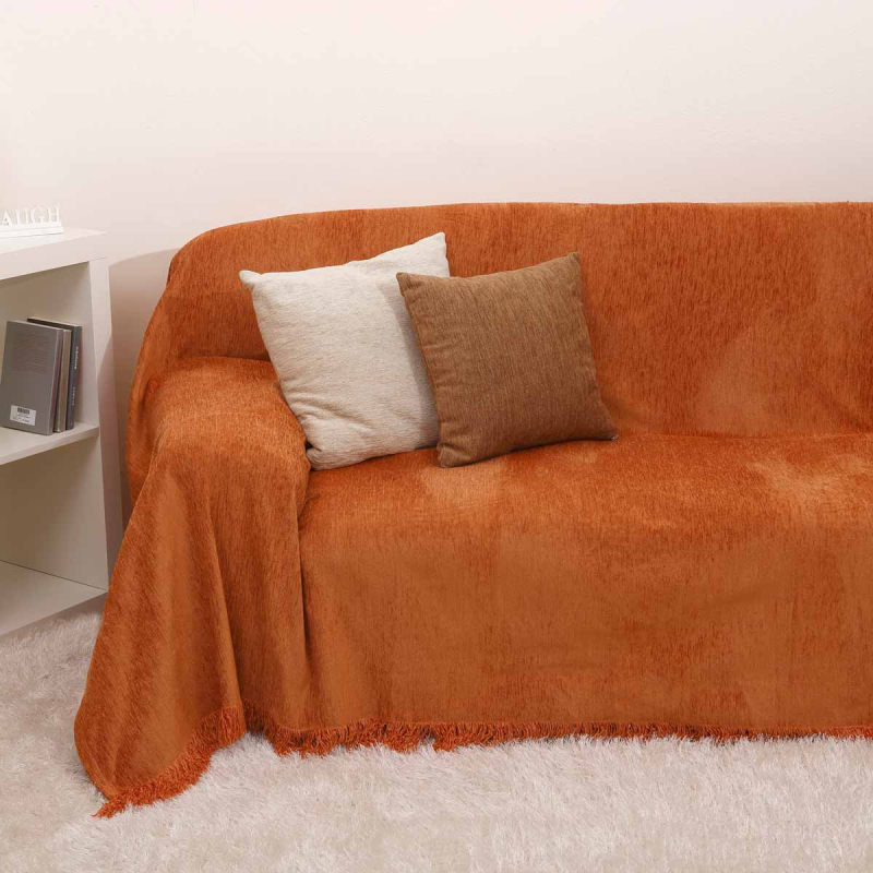 Ριχτάρι Καναπέ Διθέσιου (180x240) Anna Riska Des 1300 Terracotta