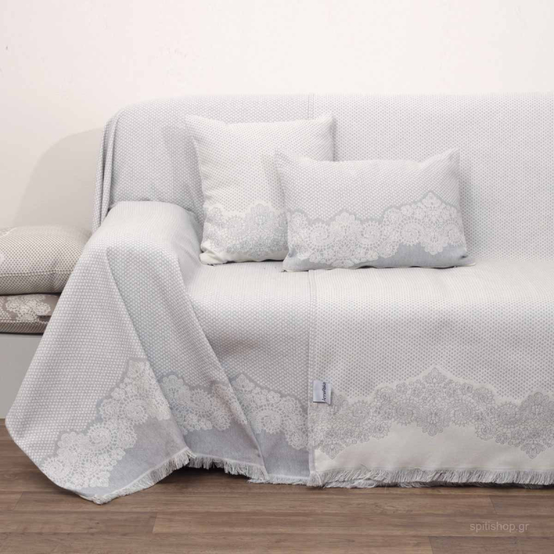 Ριχτάρι Καναπέ Διθέσιου 2 Όψεων (180x240) Anna Riska 1561 Grey