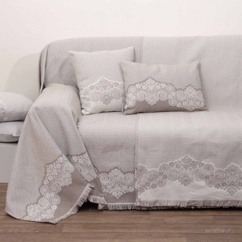 Ριχτάρι Καναπέ Διθέσιου 2 Όψεων (180x240) Anna Riska 1561 Beige