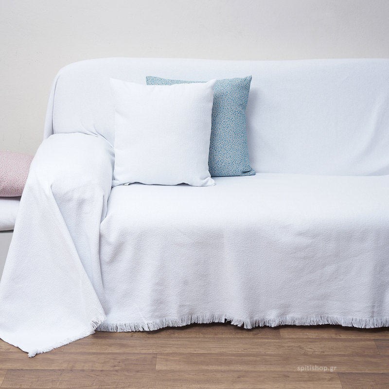 Ριχτάρι Καναπέ Διθέσιου (180x240) Anna Riska Des 1554 White