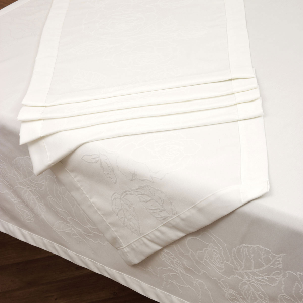 Τραπεζομάντηλο 8 Ατόμων (165x260) Anna Riska 2410 White