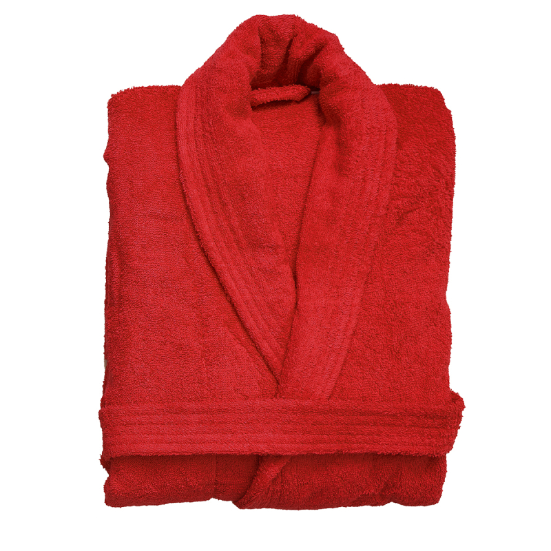 Μπουρνούζι Viopros Classic Bathrobes Κόκκινο