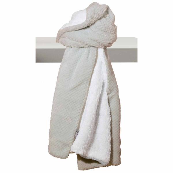 Κουβέρτα Fleece Κούνιας (110x140) Anna Riska Cozy Grey