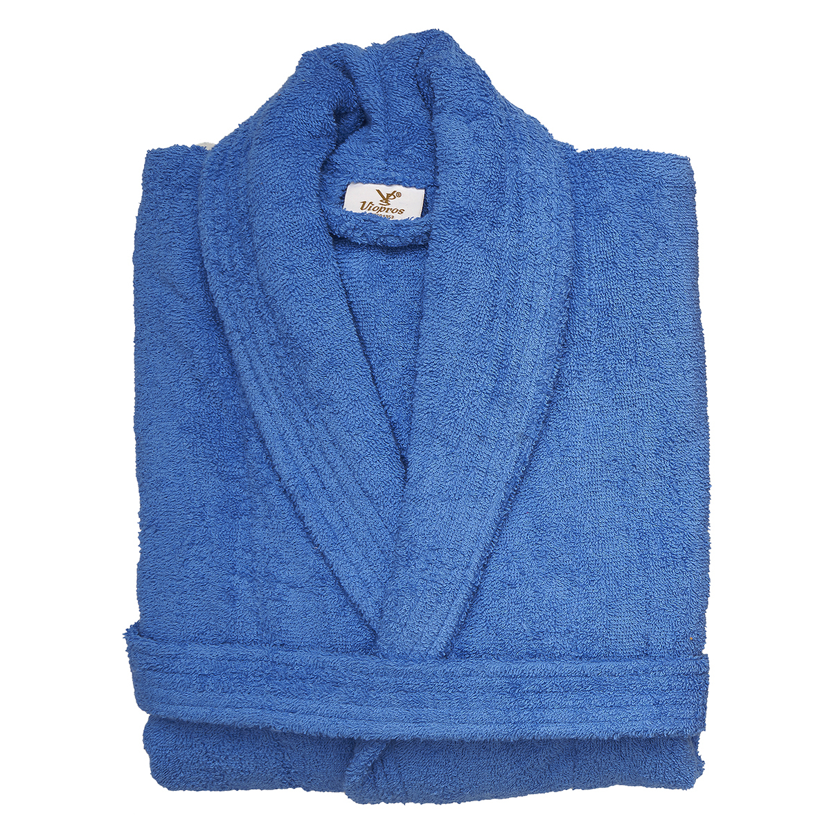 Μπουρνούζι Viopros Classic Bathrobes Μπλε X-LARGE X-LARGE