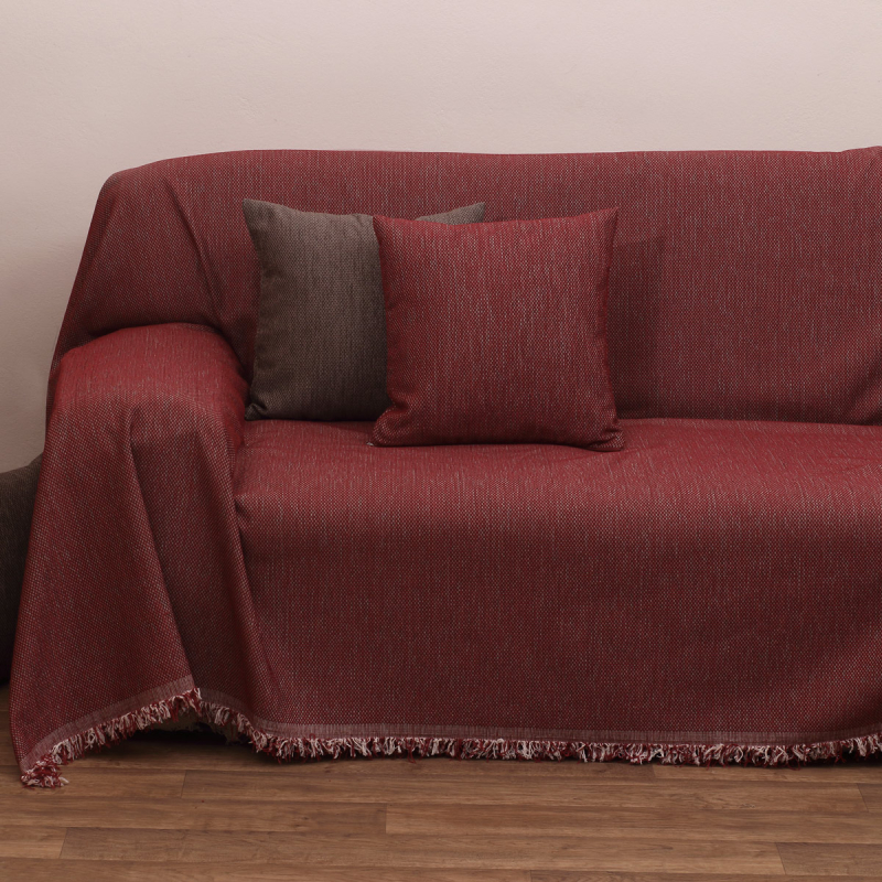 Ριχτάρι Καναπέ Τετραθέσιου (180x320) Viopros 2100 Κόκκινο