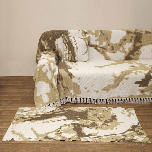 Ριχτάρι Καναπέ Διθέσιου (170x230) Viopros 3050 Μπεζ