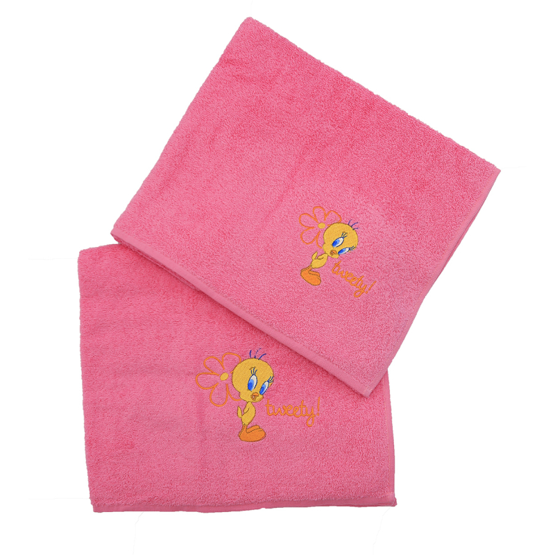 Παιδικές Πετσέτες (Σετ 2τμχ) Viopros PR. Tweety Collection 500gsm
